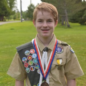 Scout John Bishouty Earns Prestigious STEM Supernova Award